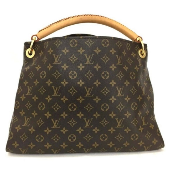 100% Auth Louis Vuitton Artsy MM Tote Bag A211 - Picture 2 of 8